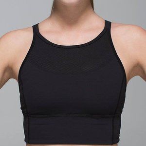 Lululemon clip-in long line bra size 10